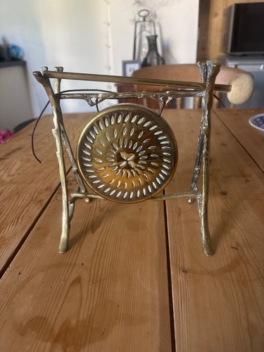 Antique brass dinner - brass,
