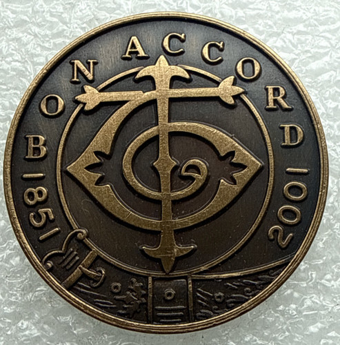 English masonic token - english, bon