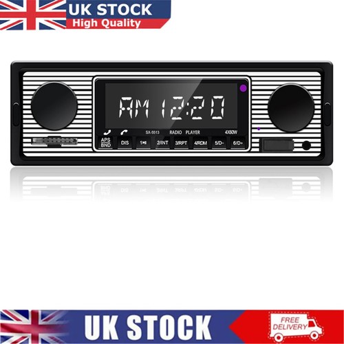 Retro car bluetooth compatible - retro,