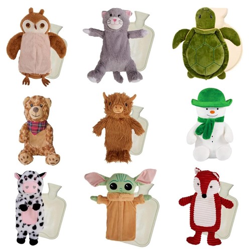 Novelty hot water bottle with - novelty,