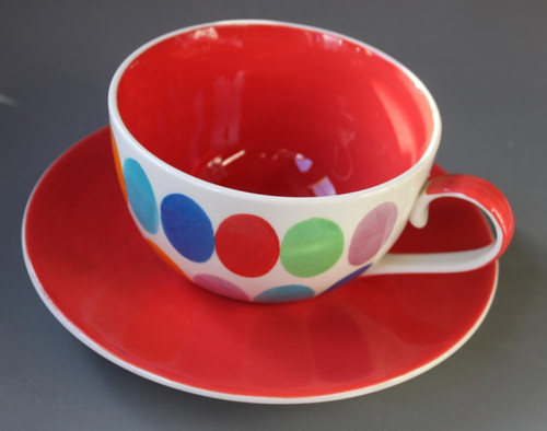 Whittard large cup and - cup, saucer