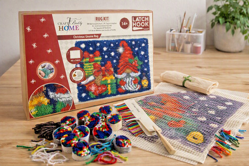 Christmas gnome craft buddy - christmas,