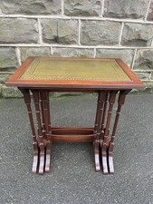 Quality Mahogany & Leather