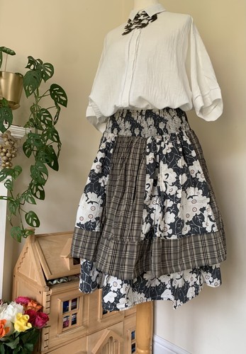 Bohemian cottagecore tartan - bohemian,