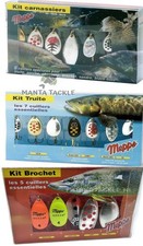 NEW Mepps Pike Predator Perch Zander Trout Lure Kit Spinners Set Aglia Comet XD