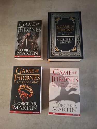 Game thrones book set 4 - book, of