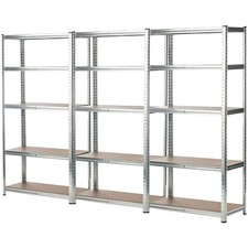 3 x Galvanised Shelving |