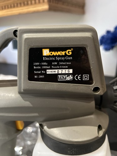Powerg 80w electric spray gun - powerg,
