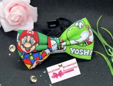 Super Mario Yoshi Bros Bow Tie