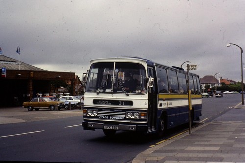 35mm original colour bus slide - colour,