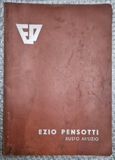 Original 1952 Pensotti SVF 1600 Vertical Turning/Boring Mill Maintenance Manual