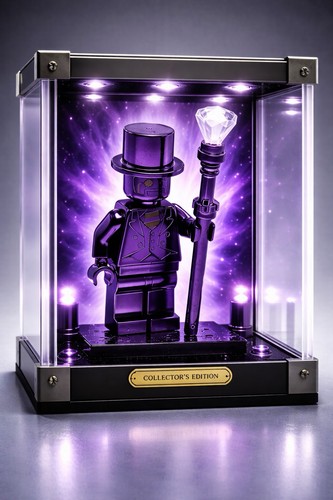 Lego chrome plated gold mr - lego,