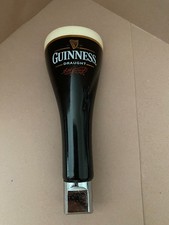 Vintage Classic Guinness bar tap, ceramic, 70's 80's used.