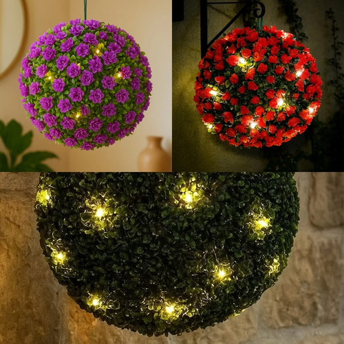 Artificial hanging topiary - artificial,