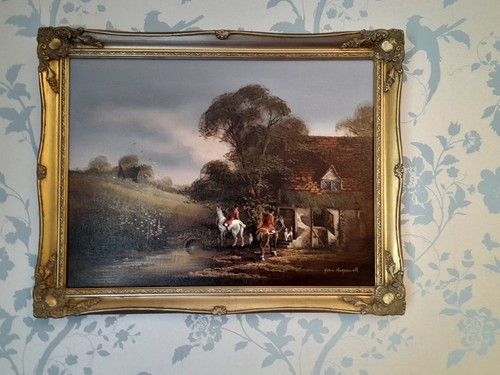 Two signed original - two, framed