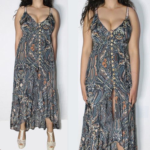 Indian silk dress - silk, for