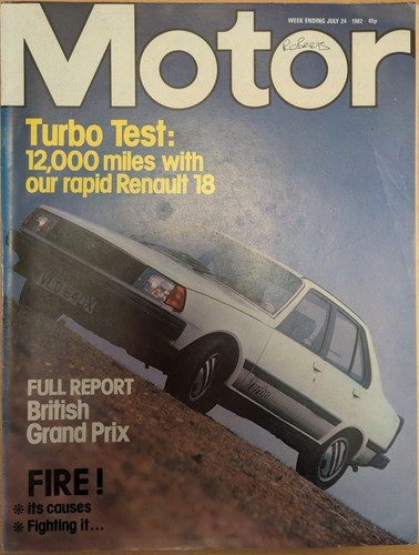 Motor magazine 82 - motor, renault