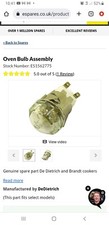 De Dietric oven bulb