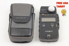 Tested [Near MINT w/Case] Minolta Flash Meter IV Light Meter From JAPAN