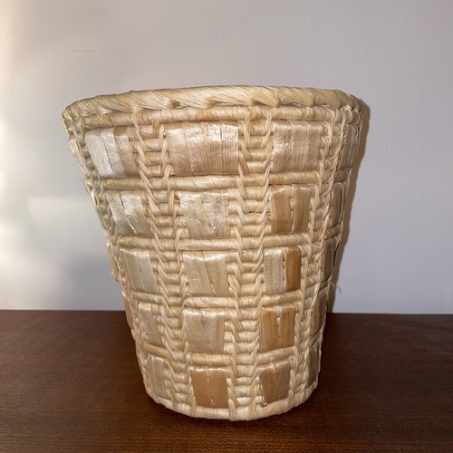 Vintage wicket straw waste - vintage,