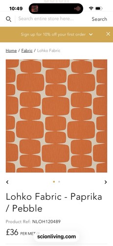 Harlequin scion curtain - scion,