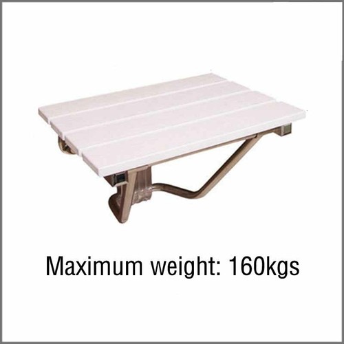 Folding shower seat wall - shower,