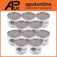 10x Fuel Filter Element for JCB 812 814 816 817 818 820 Excavator Mini Digger