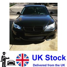 FRONT GRILLS Compatible with BMW 5 Series E60 E61 2003-2010 M5 Style DOUBLE LINE