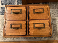 Rare Vintage 4 Drawer Wooden