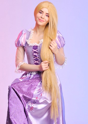 Ladies extra long blonde - ladies,