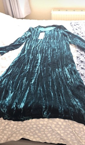 Grizas crushed velvet - velvet, dress