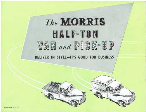 Morris cowley half ton - morris,