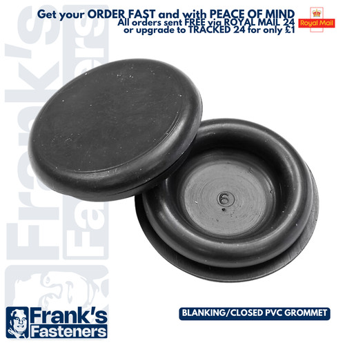 Blanking grommets 6mm 9mm 12mm - grommets,