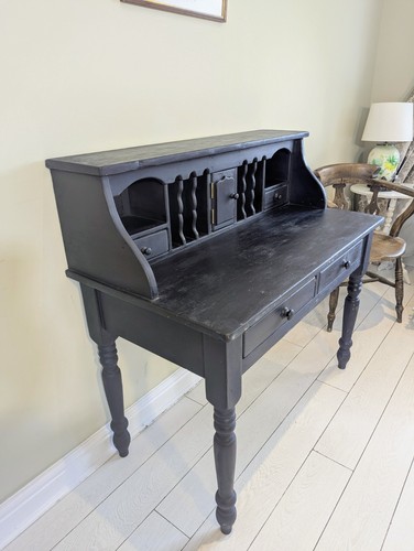 Rustic french pine desk - rustic,