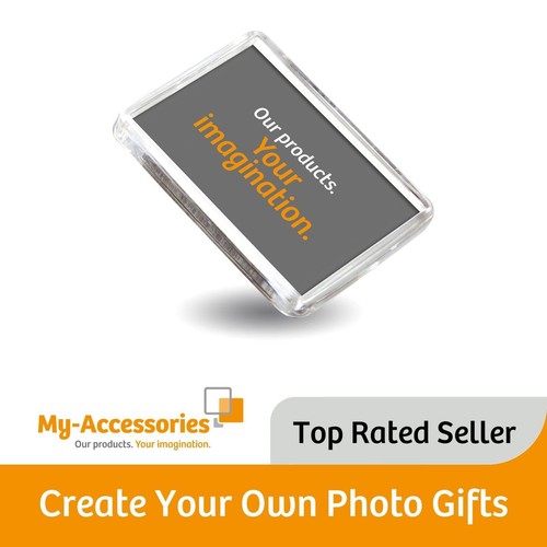 Blank acrylic fridge magnet - fridge,