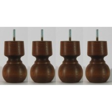 4 LARGE BUN FEET 12.5 cm / 5