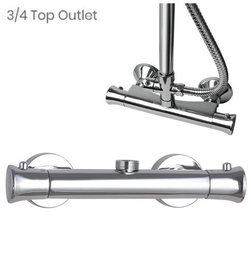 Thermostatic bar mixer valve - bar,