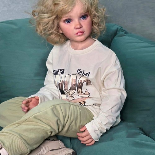 46in painted reborn doll diy - painted,