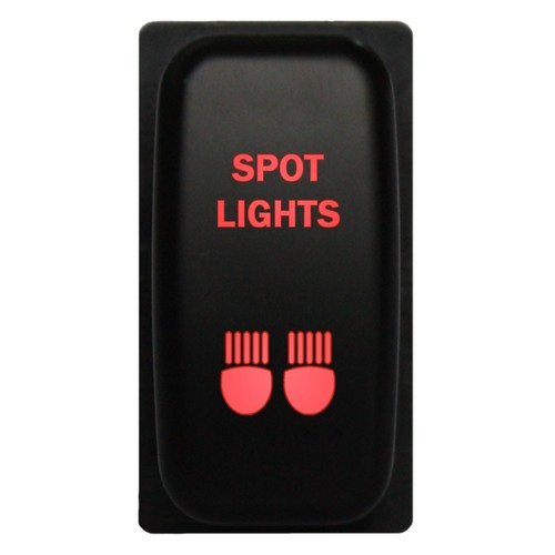 Push switch 123r - push, spot