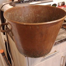 Large Copper and Brass Coal or