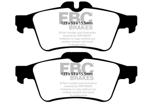 Ebc yellowstuff rear brake - rear,