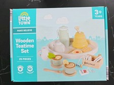 Aldi Little Town Wooden Teatime Set