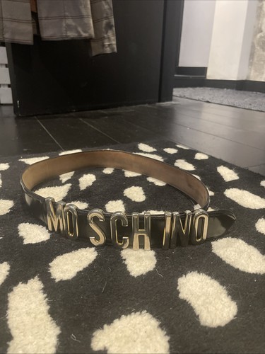 Moschino women leather belt - women's,