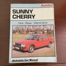 Autodata Nissan Sunny & Cherry