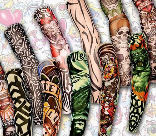 Tattoo sleeves men women fake - tattoo,
