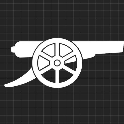 8cm cannon iron - cannon, vinyl