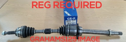 Drive shaft front - right, fits