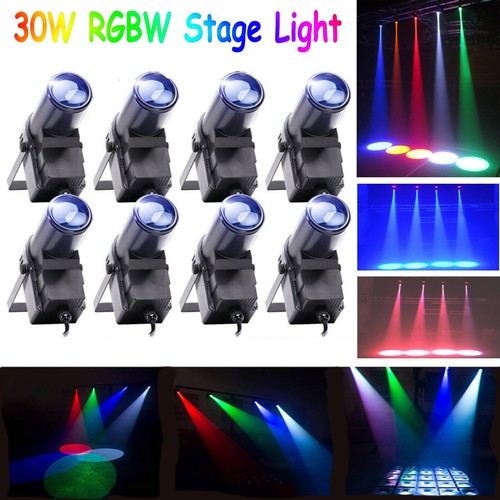 8pcs 30w stage lighting - 30w,