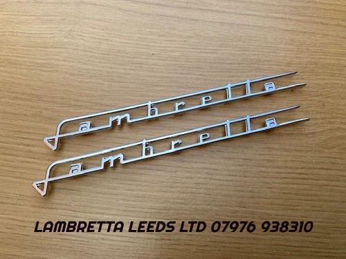 Lambretta side panel badges - lambretta,