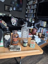 Job Lot Vintage Embossed Glass